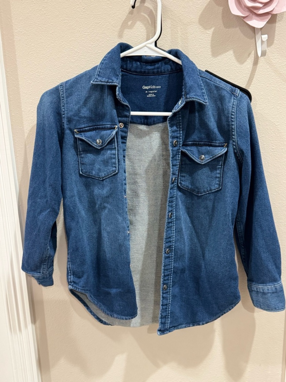GAP Kids Blue Denim Jean Jacket